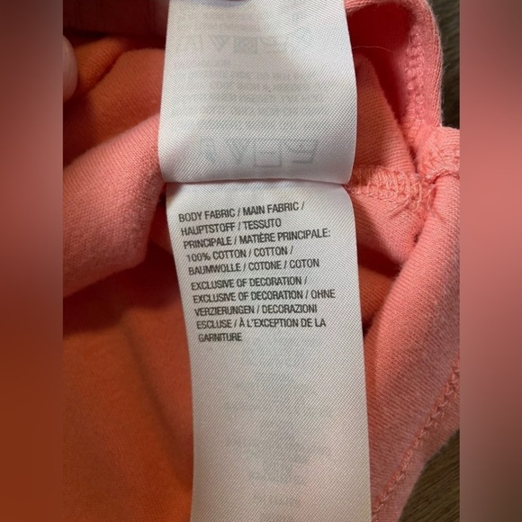 Quacker Factory 3X Shirt Top Peach Embellished Floral Embroidered 3/4 Sleeve - Picture 6 of 8